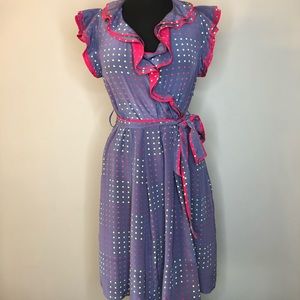 Marc by Marc Jacobs ‘Light Bright Dot’ Silk Dress